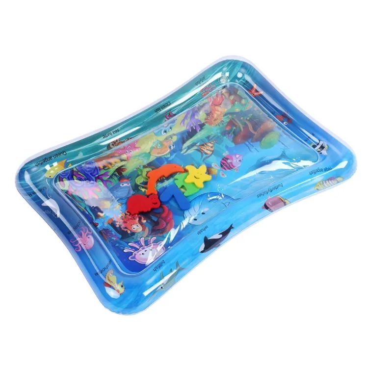 Inflatable Tummy Time Mat Premium Baby Water Play Mat For Infants